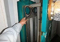 プレート熱交換器整備